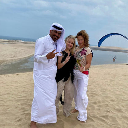 Doha: Half - Day Desert Safari with Camel Ride and Inland Sea Visit