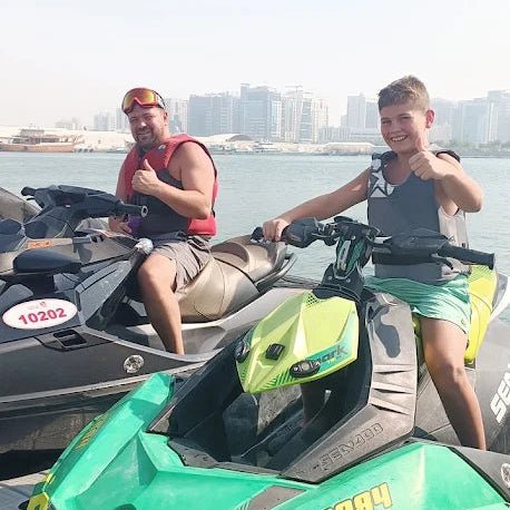 Doha: Jet Ski Ride with Hotel Pickup and Drop - off