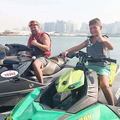 Doha: Jet Ski Ride with Hotel Pickup and Drop - off