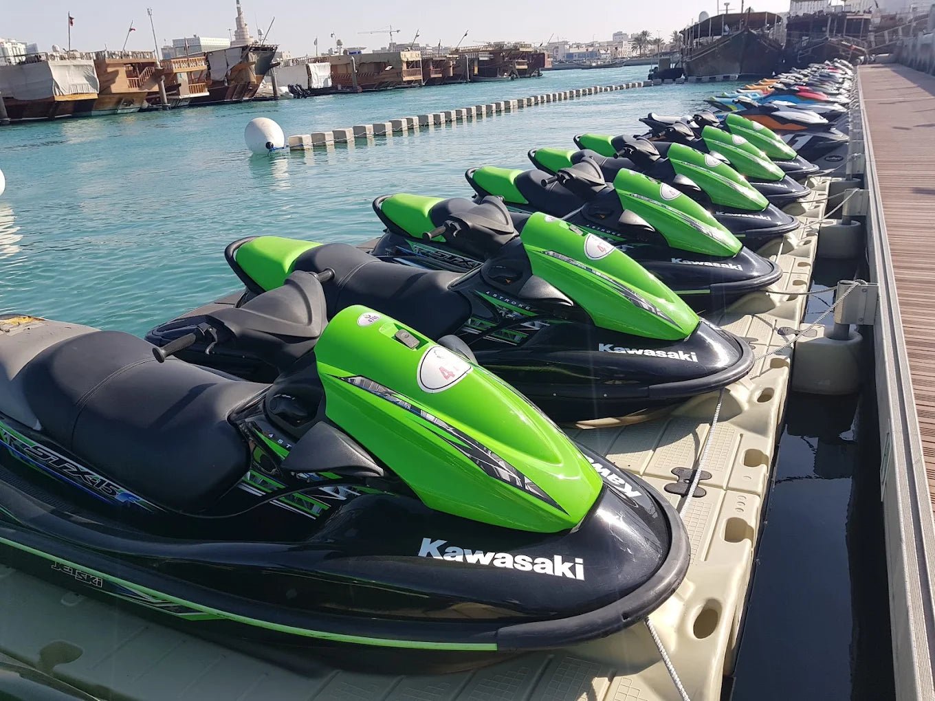 Doha: Jet Ski Ride with Hotel Pickup and Drop - off