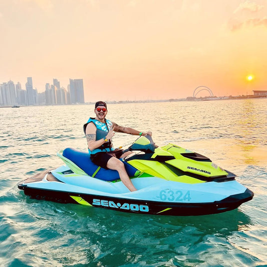 Doha: Jet Ski Ride with Hotel Pickup and Drop - off