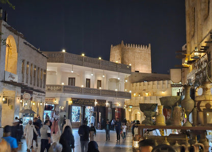 Doha: Night City Tour with Traditional Dhow Cruise