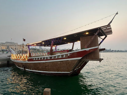 Doha: Night City Tour with Traditional Dhow Cruise