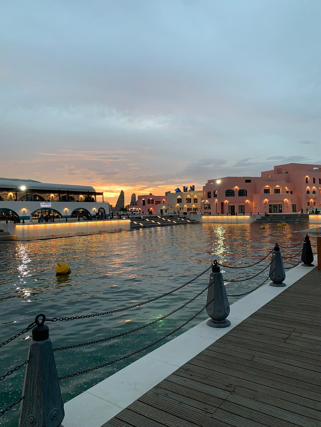 Doha: Night City Tour with Traditional Dhow Cruise