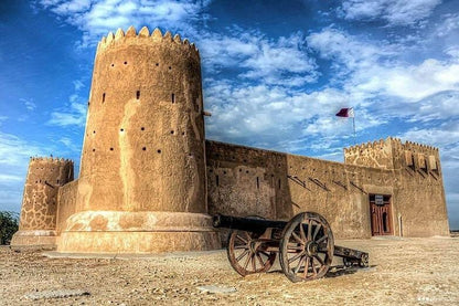 Doha: North Qatar Tour to Zubara Fort, Jumail Village and Purple Island