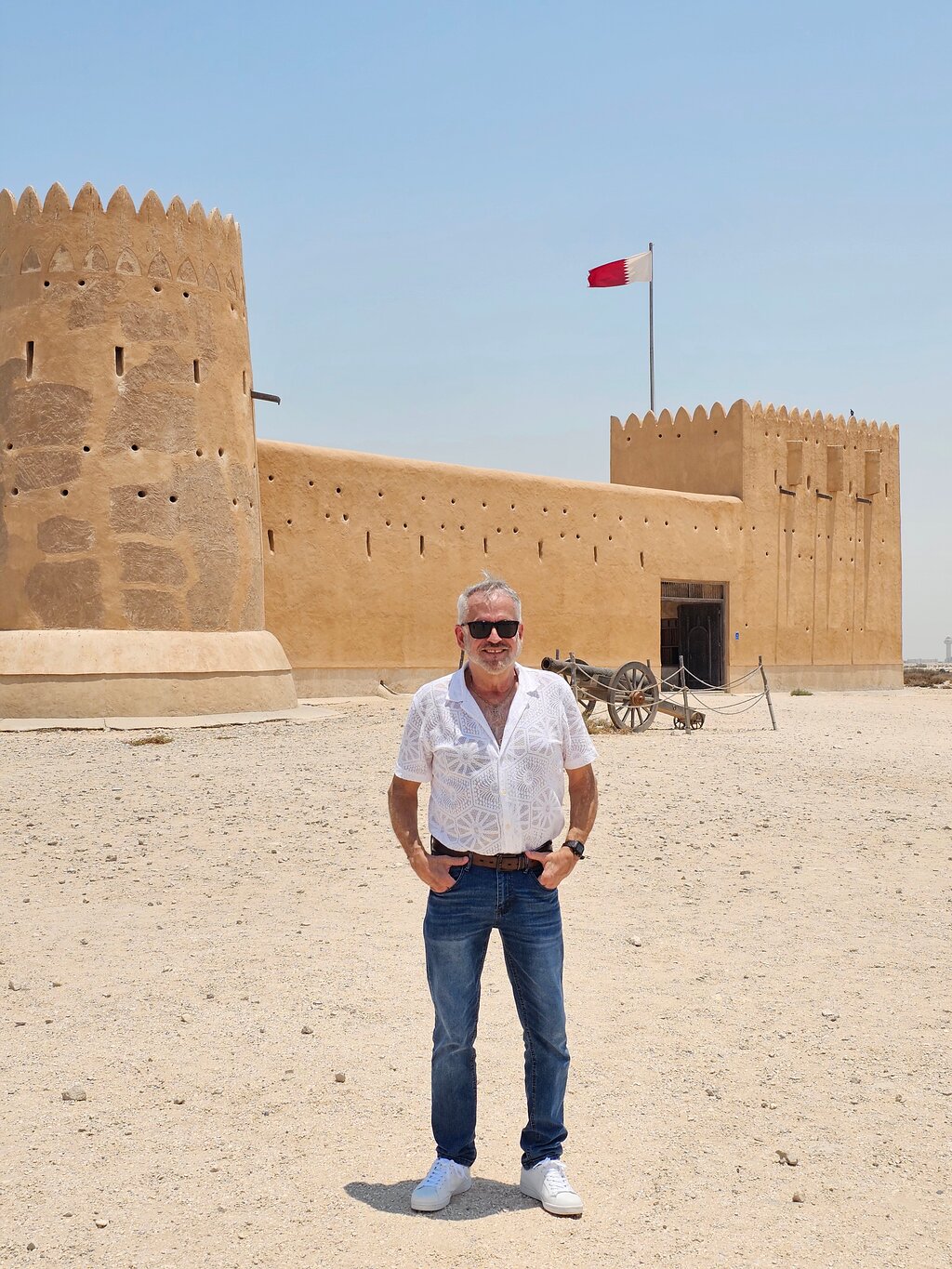 Doha: North Qatar Tour to Zubara Fort, Jumail Village and Purple Island