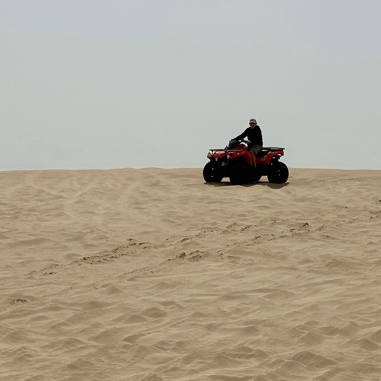 Doha: Private Desert ATV, Quad Bike, and Sandboarding Trip