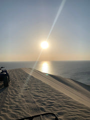 Doha: Private Desert ATV, Quad Bike, and Sandboarding Trip