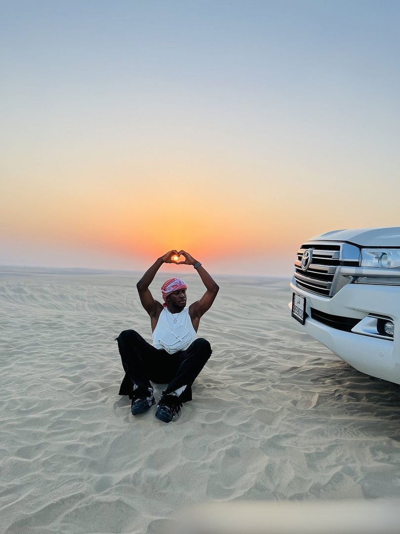 Doha: Private Desert Safari with Camel Ride, Sandboarding, and Inland Sea Visit