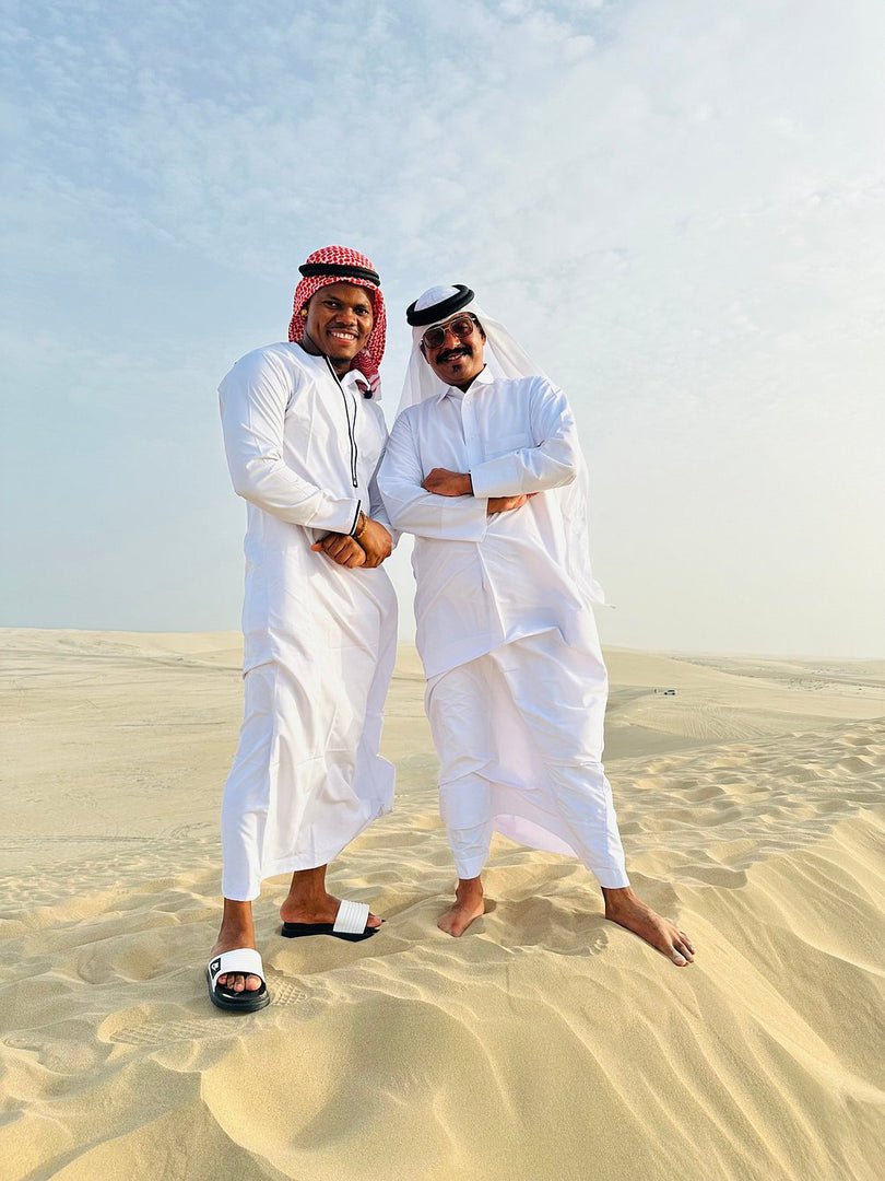 Doha: Private Desert Safari with Camel Ride, Sandboarding, and Inland Sea Visit