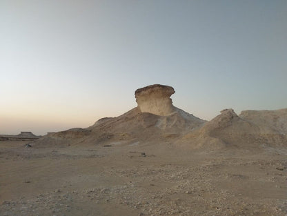 Doha: Private Guided West Coast, Zekreet Fort, Richard Serra Sculpture & Mushroom Hills Tour