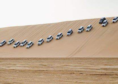 Doha: Private Half - Day Desert Safari and Inland Sea Guided Tour