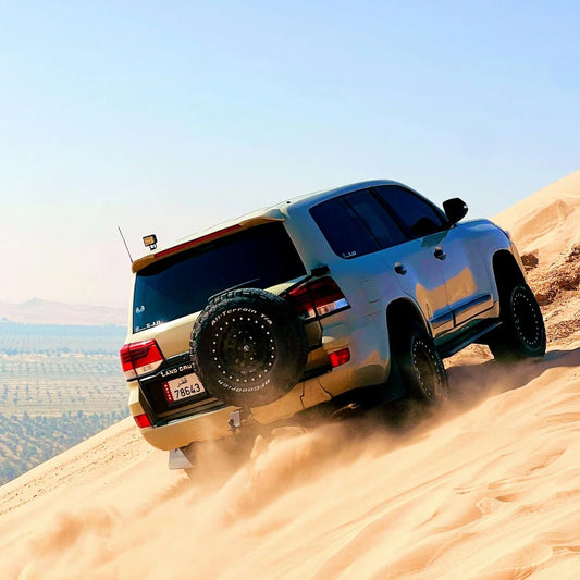 Doha: Safari privado de medio día en el desierto, paseo en quad, paseo en camello y tour por el mar interior