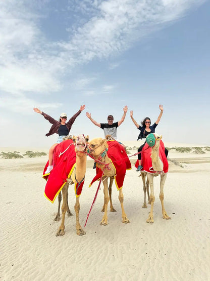 Doha: Private Half - Day Desert Safari with Camel Ride