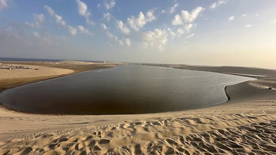 Doha: Private Half - Day Desert Safari with Camel Ride, Dune Bashing, and Inland Sea