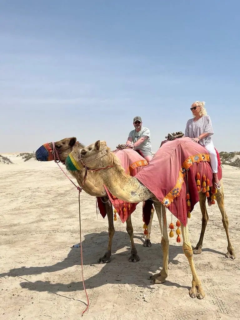 Doha: Private Half - Day Desert Safari with Sandboarding and Optional Activities