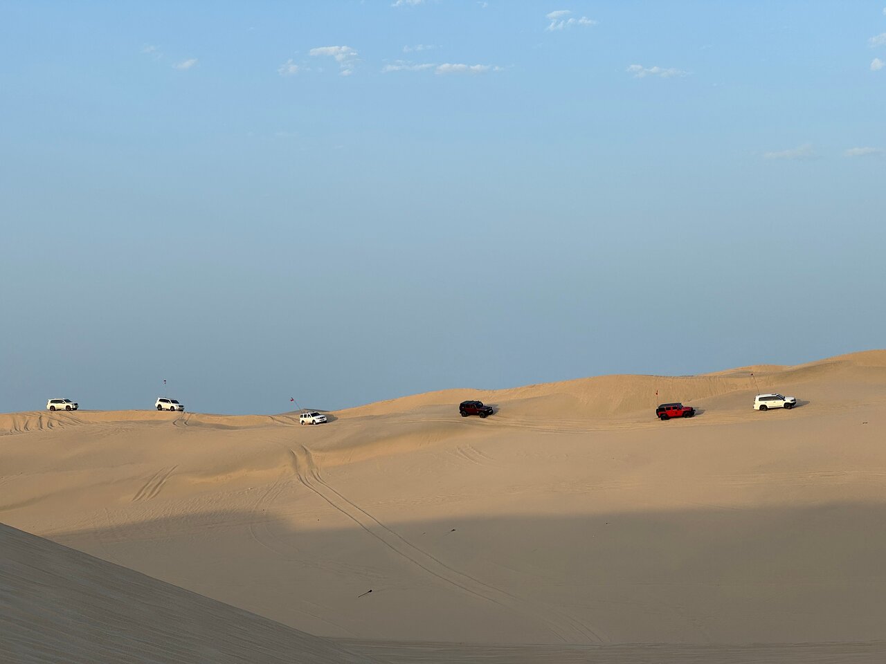 Doha: Private Night Desert Safari, Sandboarding, Camel Ride and Inland Sea Tour