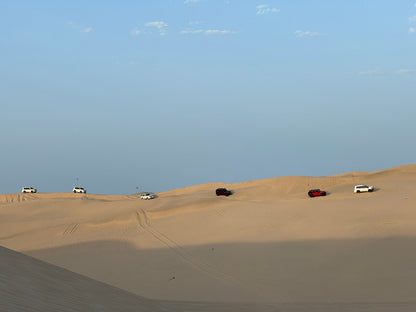 Doha: Private Night Desert Safari, Sandboarding, Camel Ride and Inland Sea Tour