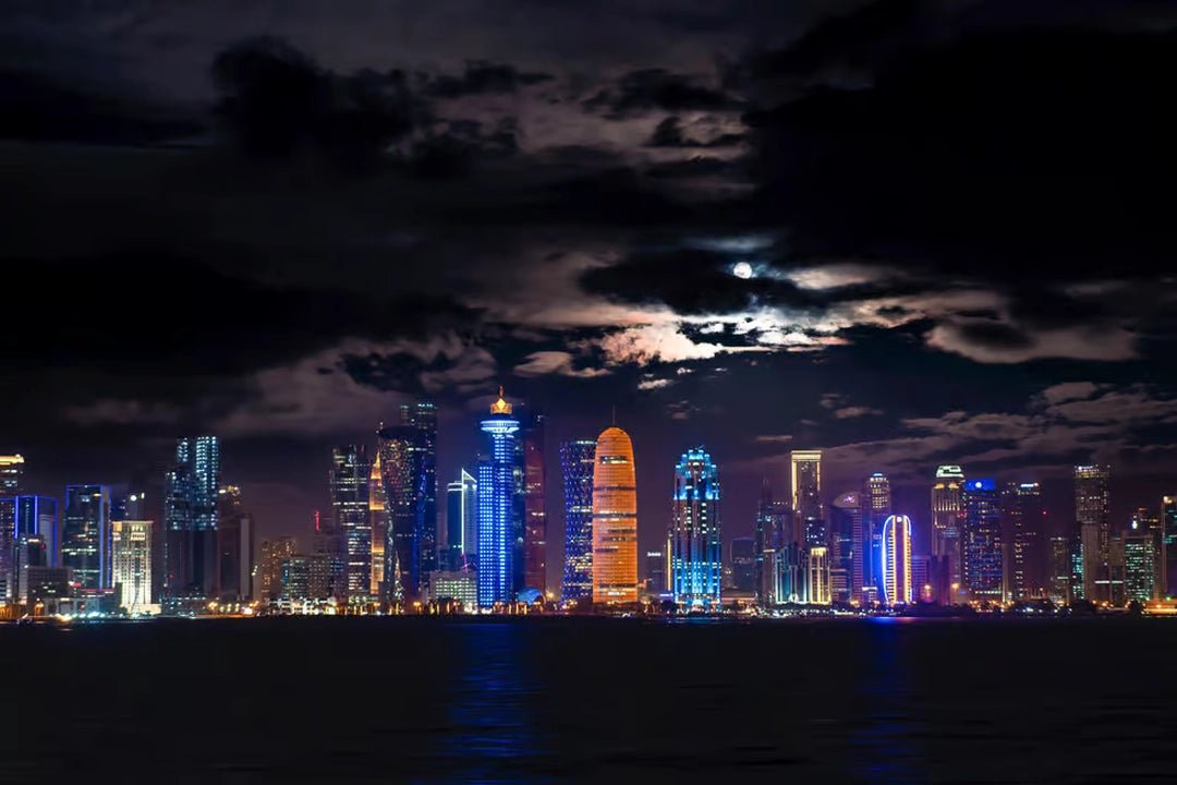 Doha: Private or Shared Night City Tour with Expert Guide