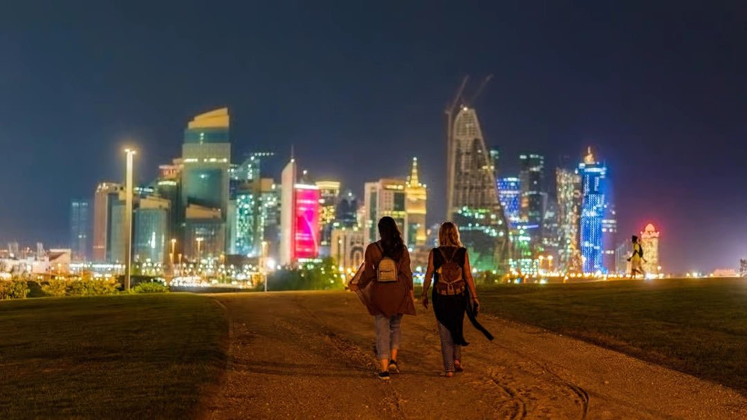 Doha: Private or Shared Night City Tour with Expert Guide