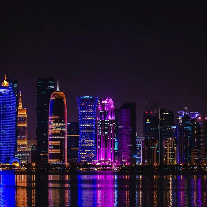 Doha: Private or Shared Night City Tour with Expert Guide