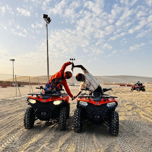 Doha: Quad Bike Tour, Desert Safari, Camel Ride and Sandboarding