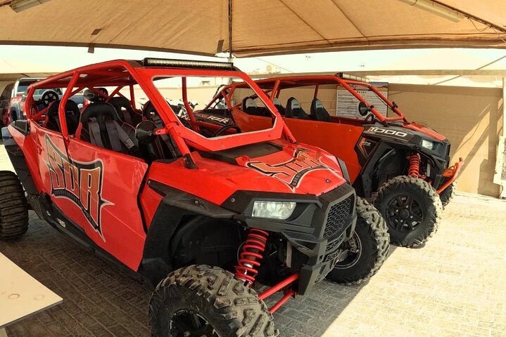 Doha: Shared or Private Desert Safari with Dune bashing and Sandboarding