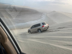 Doha: Shared Tour Half - Day Desert Safari, Sandboarding and Camel Ride