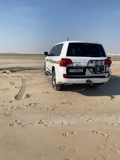Doha: Sunrise 4x4 privé woestijnsafari van een halve dag, dune bashing en binnenzeetour
