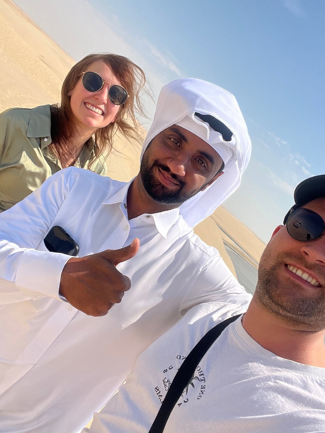 Doha: Sunrise or Sunset Desert Safari with Dune Bashing, Sandboarding and Inland Sea Trip