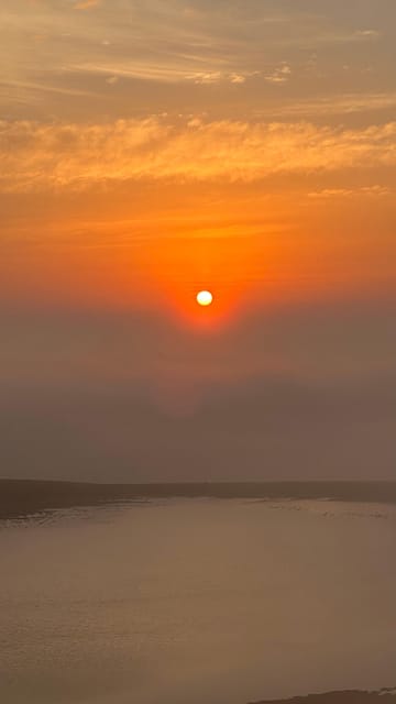 Doha: Sunrise or Sunset Desert Safari with Dune Bashing, Sandboarding and Inland Sea Trip