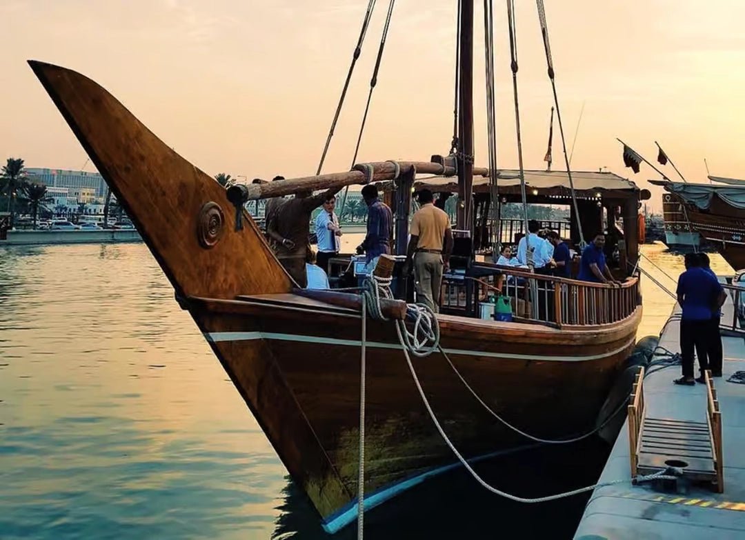 Doha: Sunset Traditional Dhow Cruise Experience