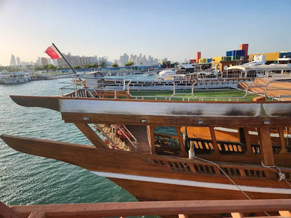 Doha: Traditional Dhow Cruise with Sunset and Skyline Views