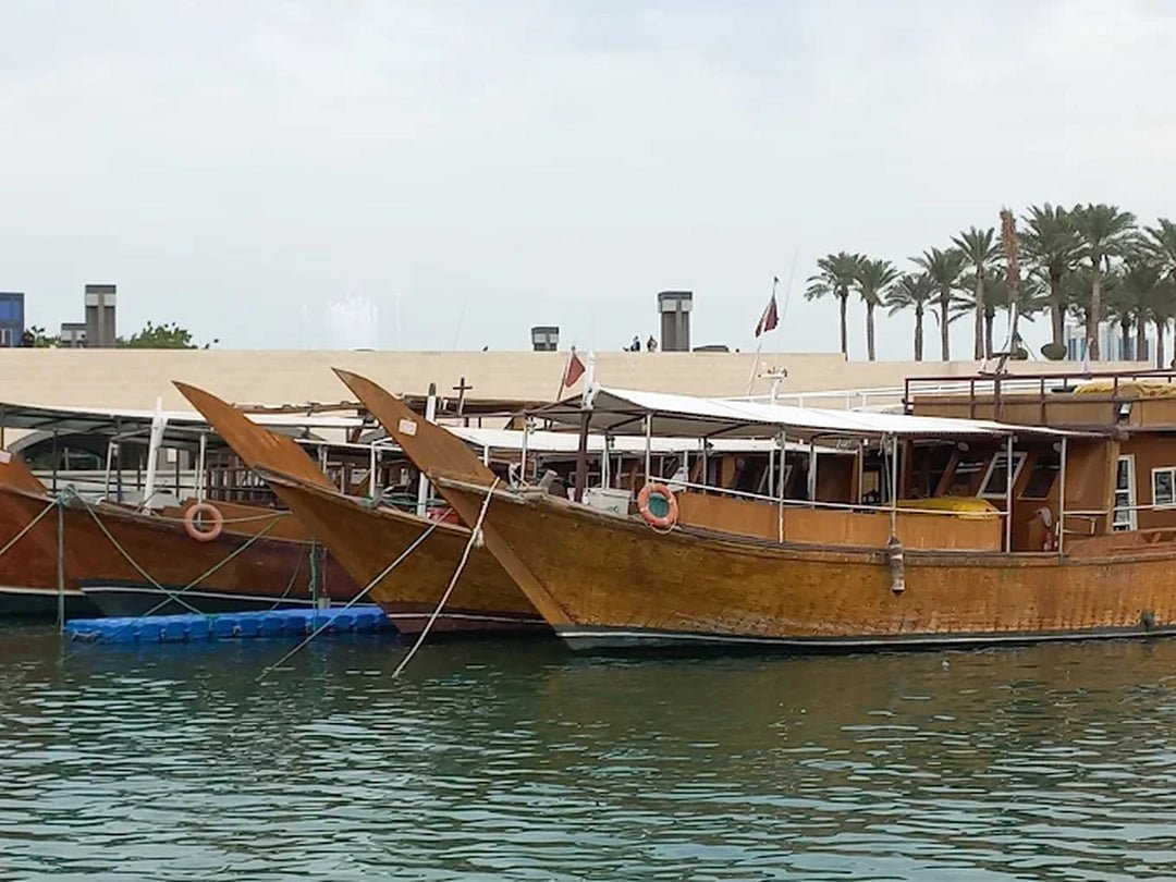 Doha: Traditional Dhow Cruise with Sunset and Skyline Views