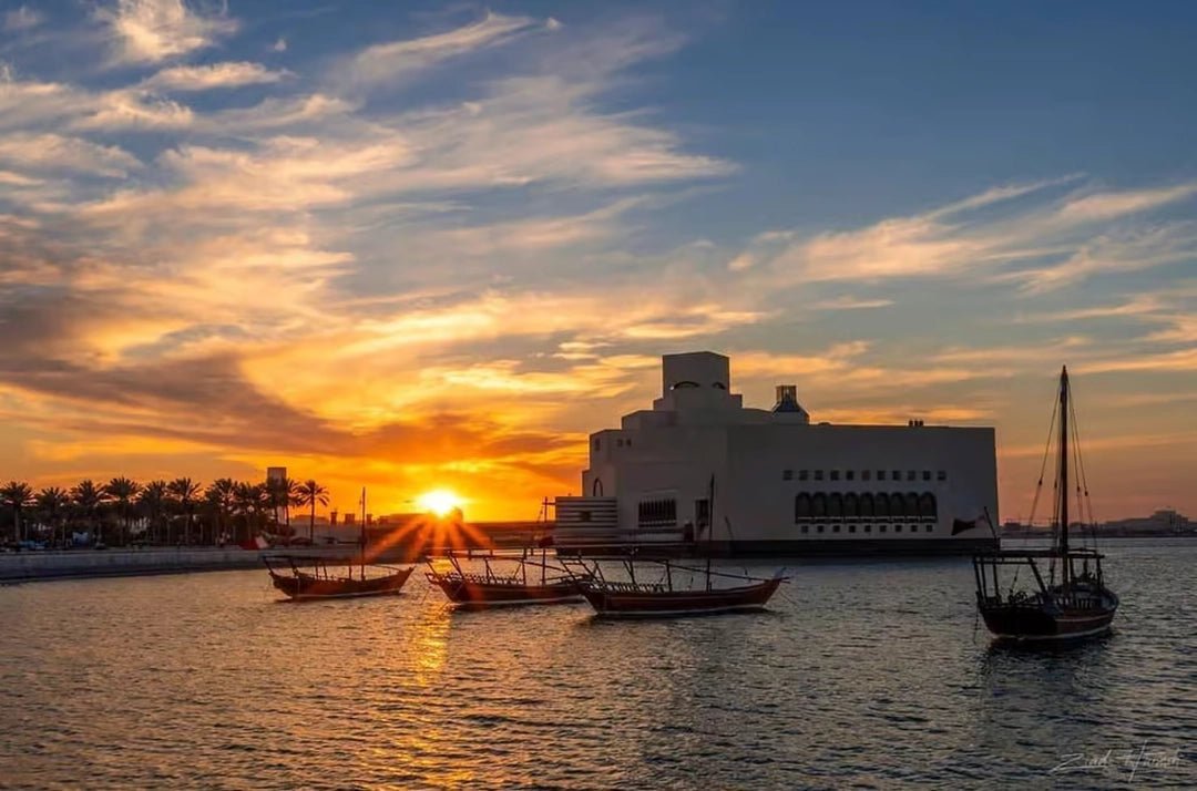 Doha: Traditional Dhow Harbour Cruise, Skyline View and Sunset