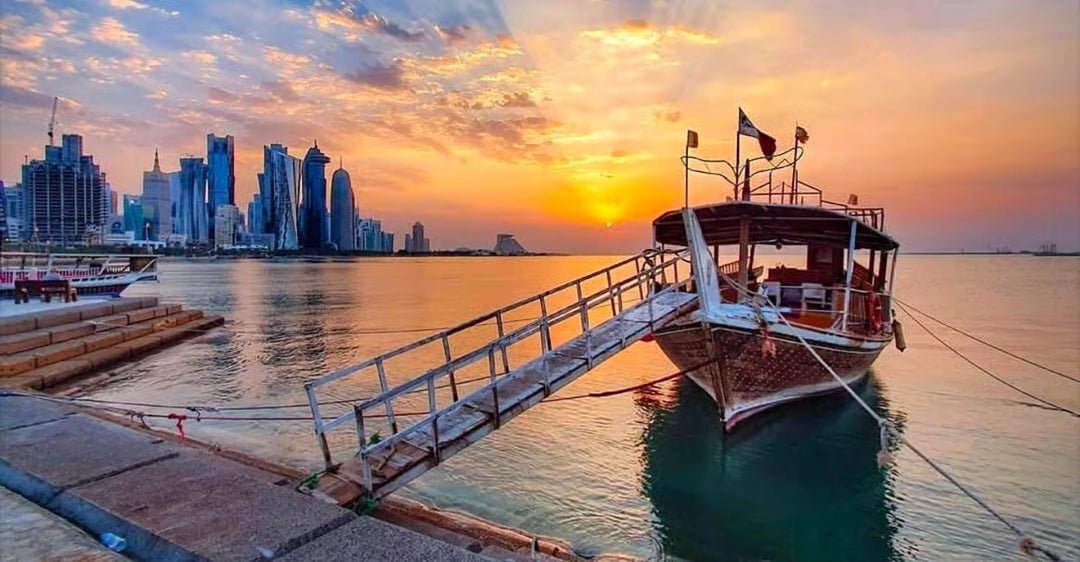 Doha: Traditional Dhow Harbour Cruise, Skyline View and Sunset