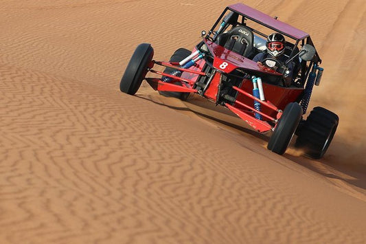 Dubai: 2000cc Dune Buggy Adventure in the Red Desert with Hotel Transfers