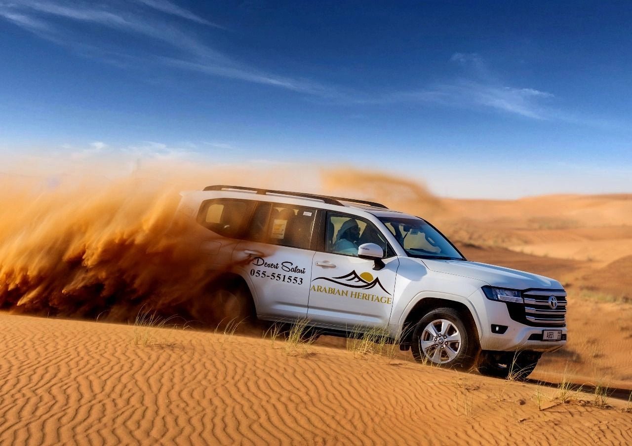 Dubai: Arabian Heritage Evening Desert Safari with BBQ Dinner, Camel Ride and Live Shows