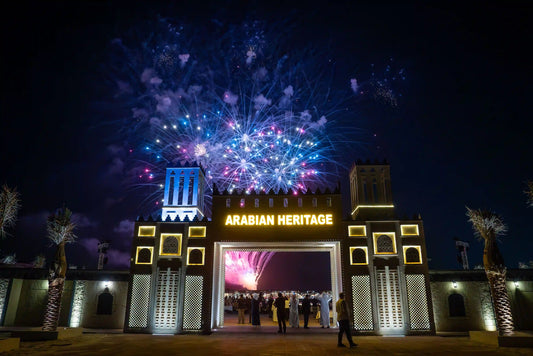 Dubai: Arabian Heritage Evening Desert Safari with BBQ Dinner, Camel Ride and Live Shows