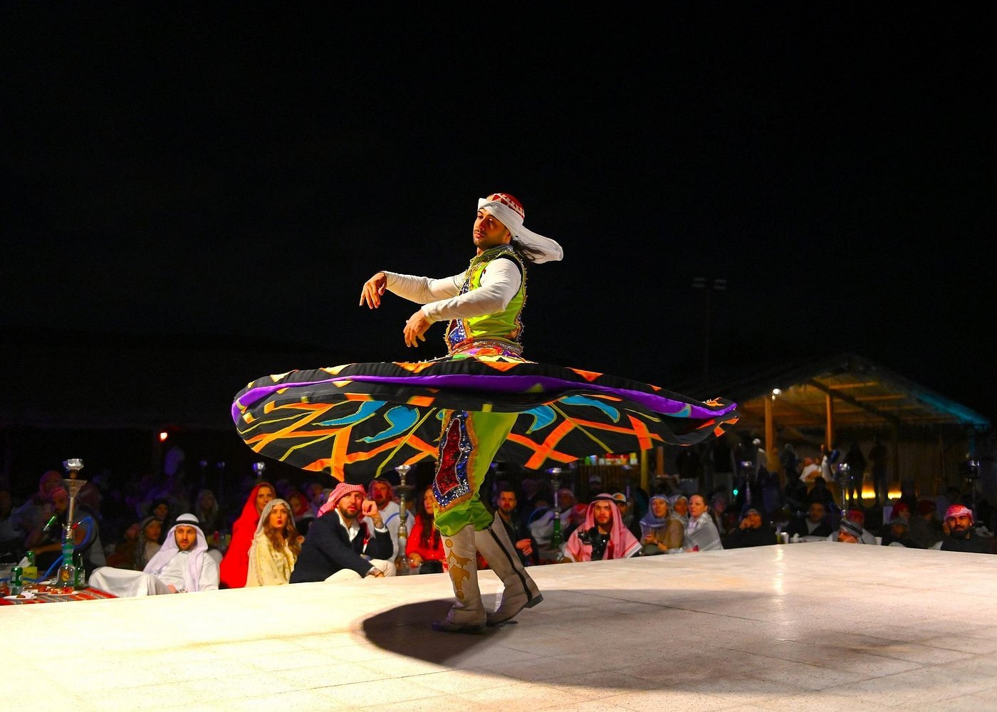 Dubai: Desert Dinner with Camel Ride, BBQ and Live Shows