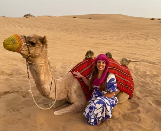Dubai: Desert Dinner with Camel Ride, BBQ and Live Shows