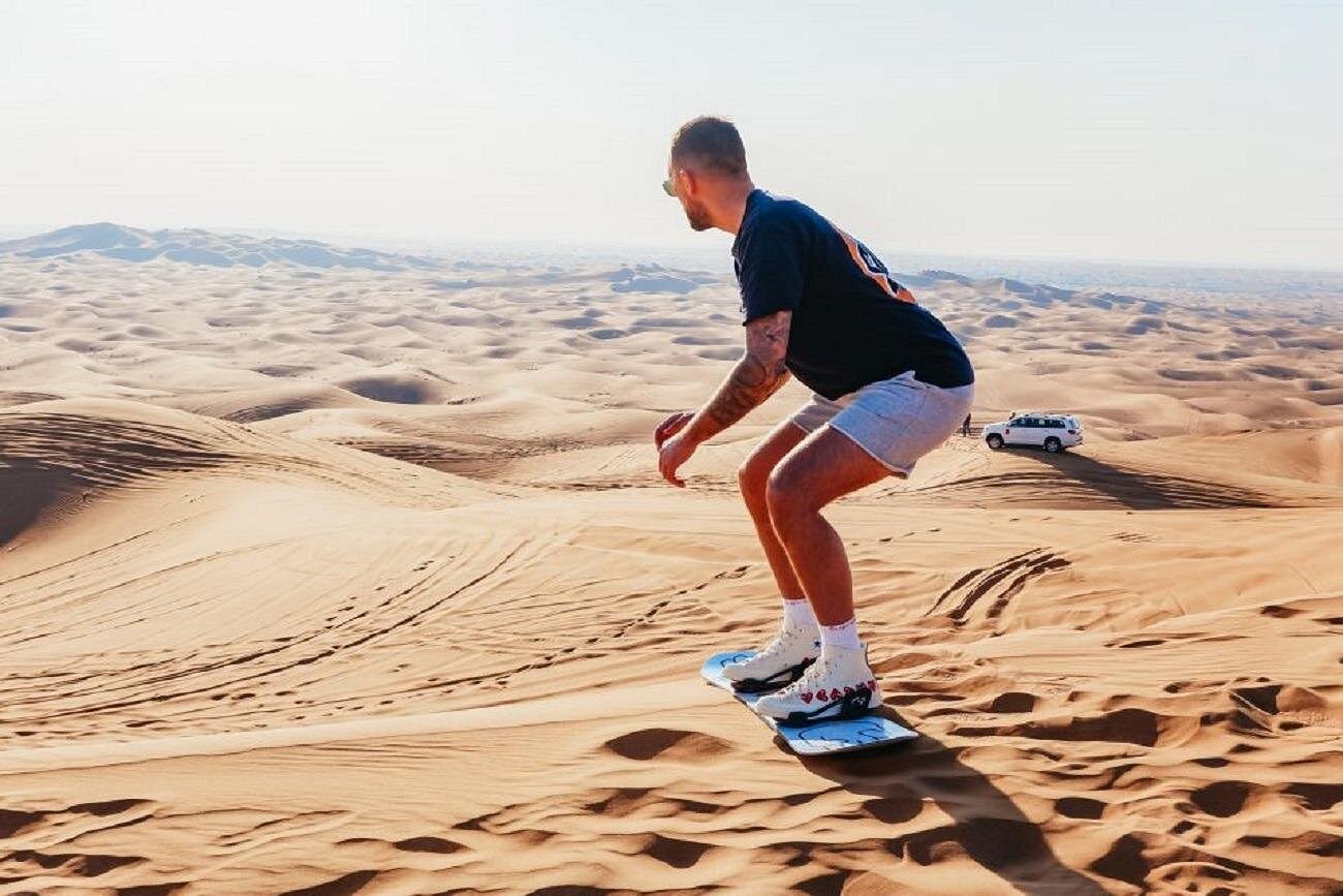 Dubai: Desert Safari with Dune Bashing and Camel Ride