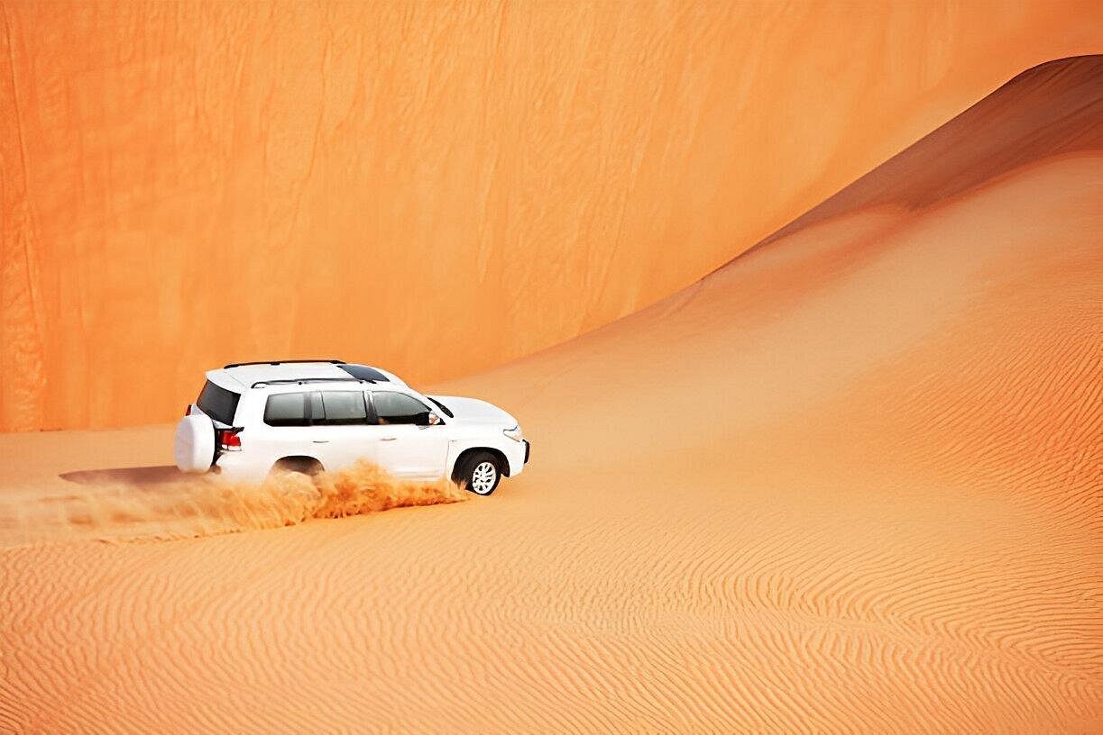 Dubai: Desert Safari with Dune Bashing and Camel Ride