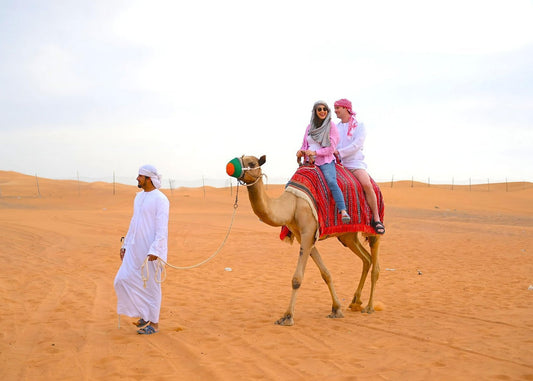 Dubai: Desert Safari with Dune Bashing and Camel Ride