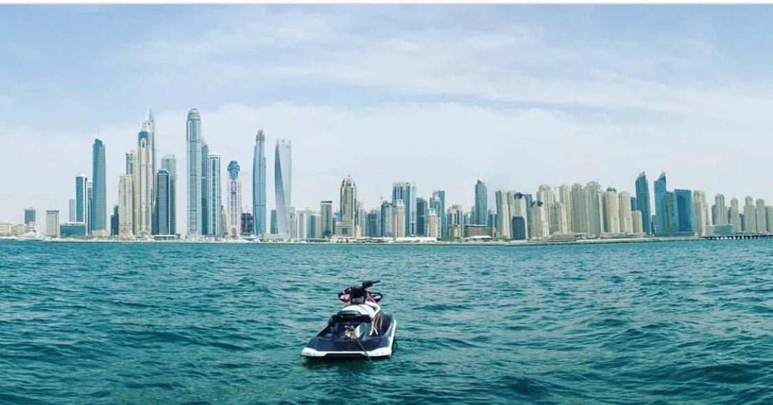 Dubai: Jet Ski Tour to Ain Dubai, Palm Jumeirah, Atlantis, and Burj Al Arab