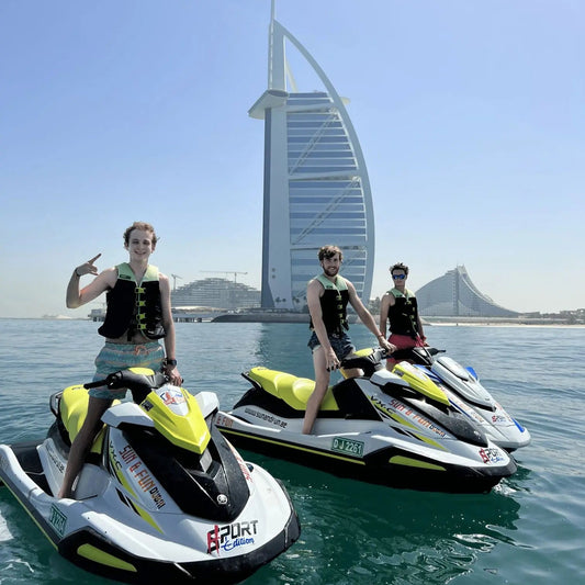 Dubai: Jet Ski Tours to Burj Al Arab, Burj Khalifa, and Royal Atlantis