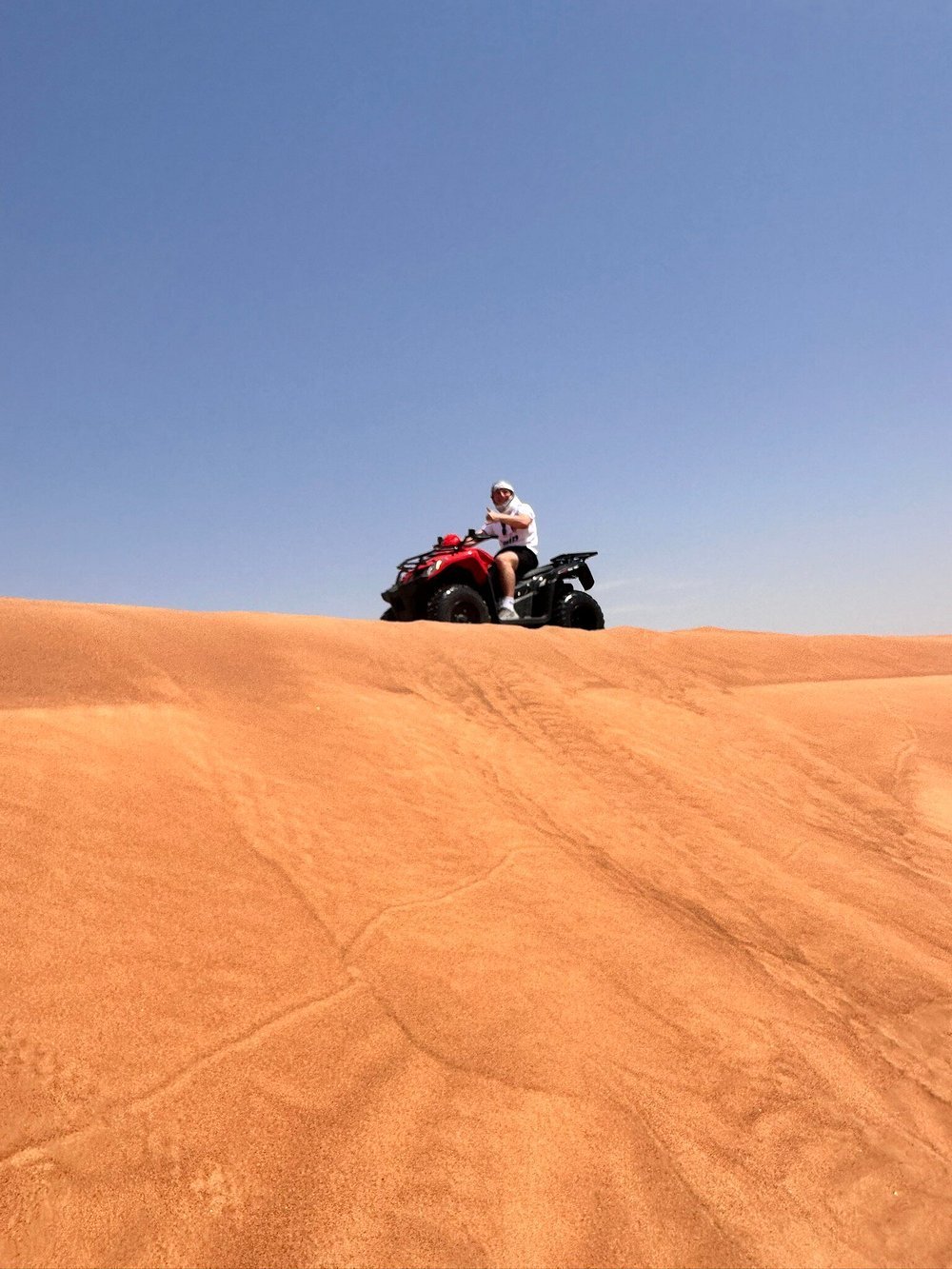 Dubai: Morning Desert Safari with Quad Bike, Sandboarding and Camel Ride
