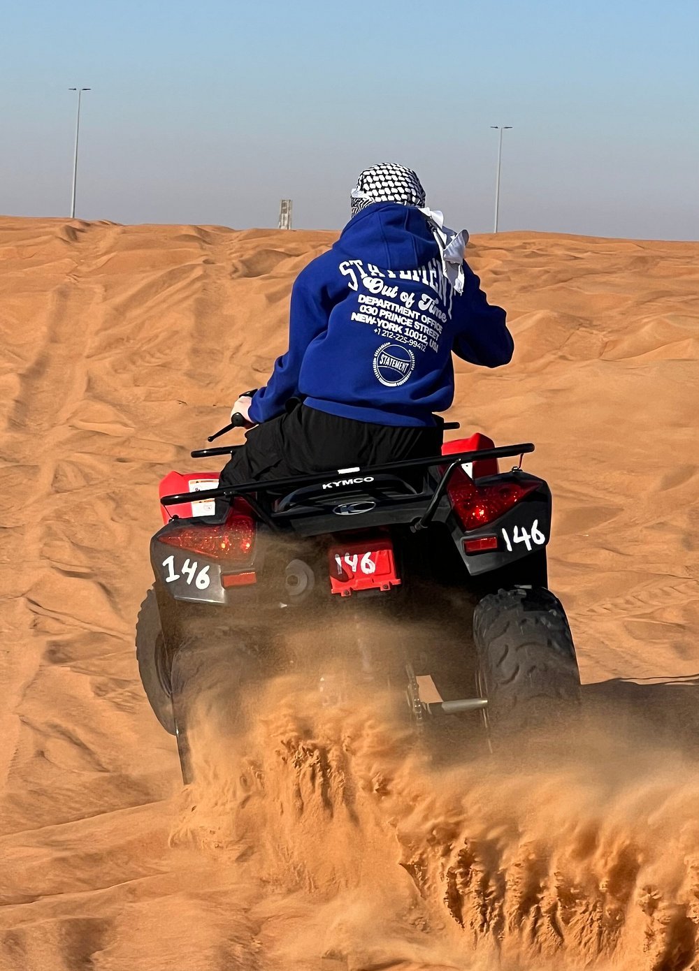 Dubai: Morning Desert Safari with Quad Bike, Sandboarding and Camel Ride