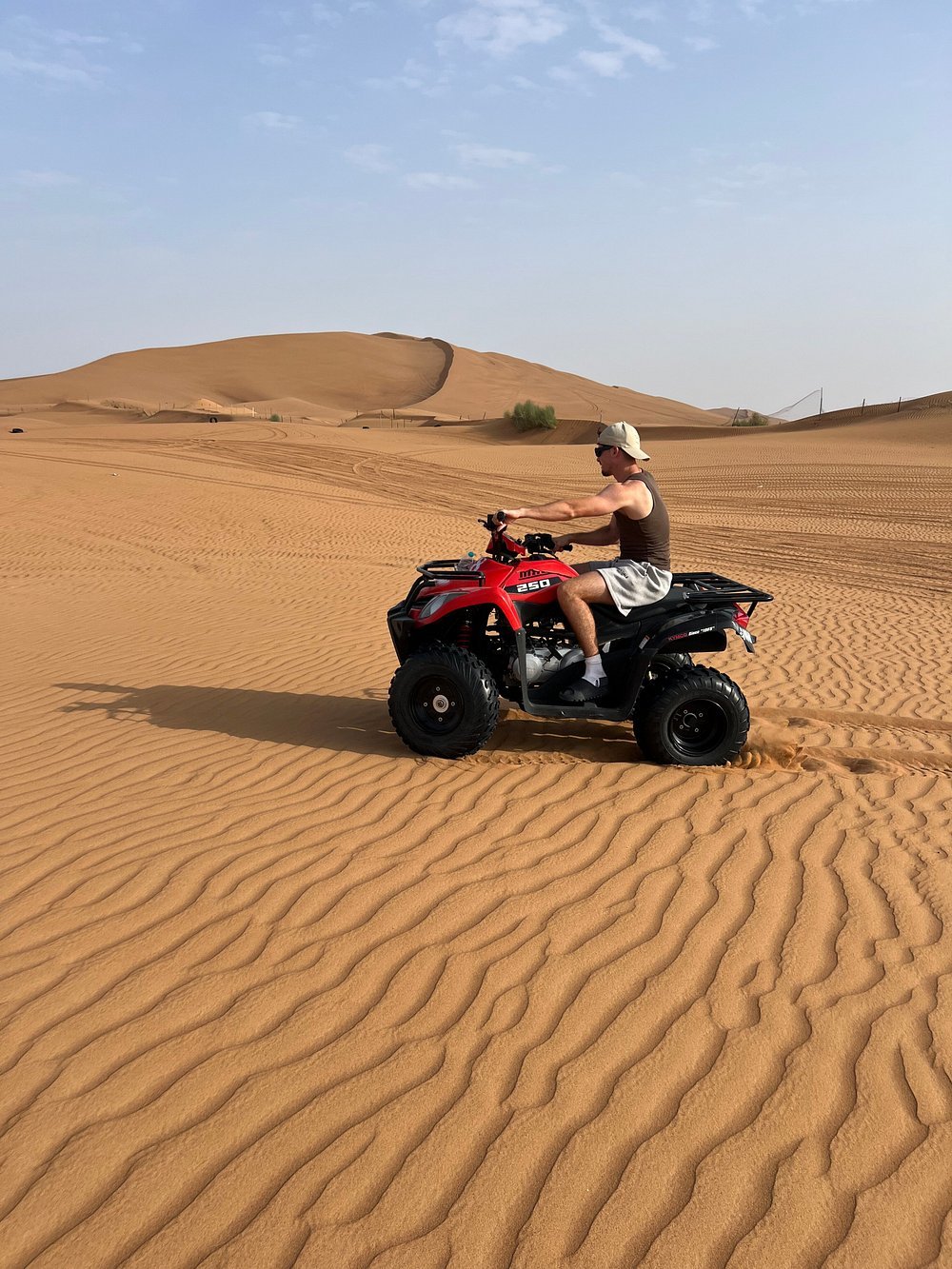 Dubai: Morning Red Dune Safari with Camel Ride, Sandboarding, and Optional Quad Bike