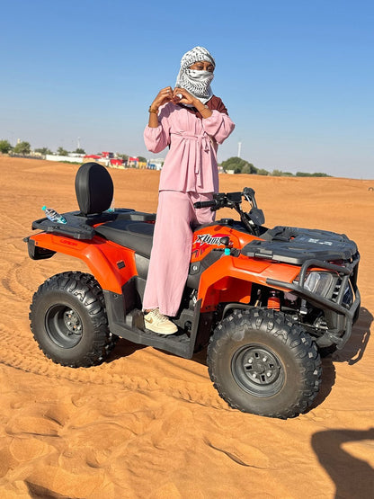 Dubai: Morning Red Dunes Safari with Camel Ride, Sandboarding and Falcon Photo